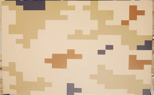 湖北荒漠迷彩漆喷涂